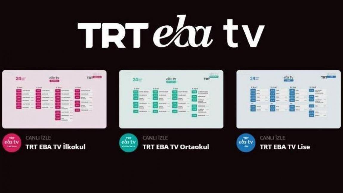 TRT EBA Yeni Hafta Programı